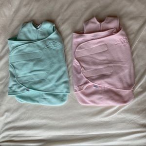 2 preemie halo 😇 fleece sleep sacks
